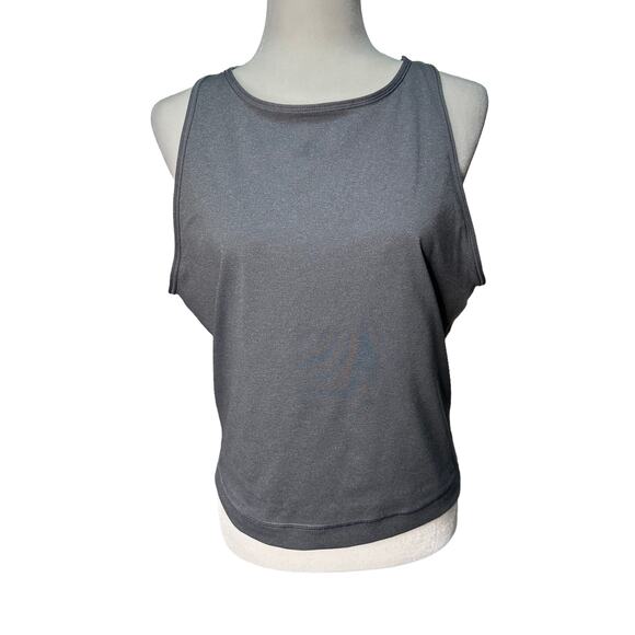 EVERLANE Women's XXL Gray Lightweight Compression Perform Tank with Shelf Bra - Picture 5 of 5